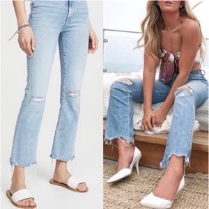 MOTHER The Hustler Ankle Chew in Drinking by the Pool SIZE 26